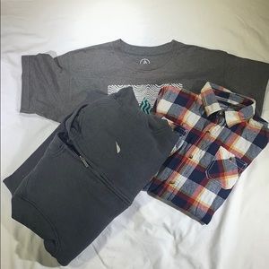 Nautica |Boys Fall/Winter Bundle Lined Hoodie L|XL